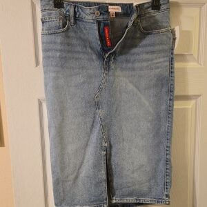 Lucky Brand Light Blue Denim Skirt